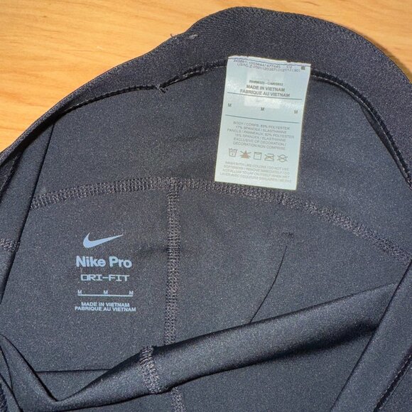 Brand New Nike Pro Women's Mesh-Panel Leggings - Picture 3 of 8